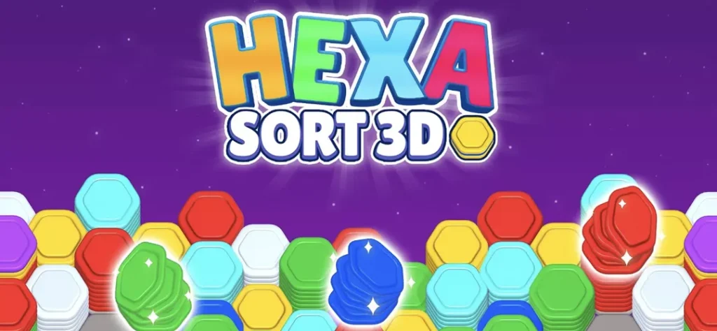Hexa Sort puzzle 3d Game Unity Source Code Get Unity Code