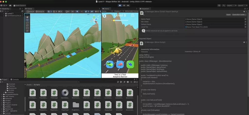 Shape Shifter Transform Car Unity Game source code Get Unity Code