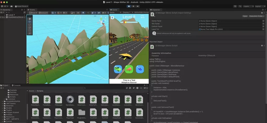Shape Shifter Transform Car Unity Game source code Get Unity Code