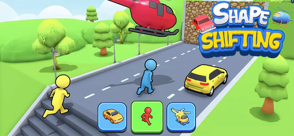 Shape Shifter Transform Car Unity Game source code Get Unity Code