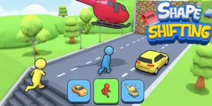 Shape Shifter Transform Car Unity Game source code Get Unity Code