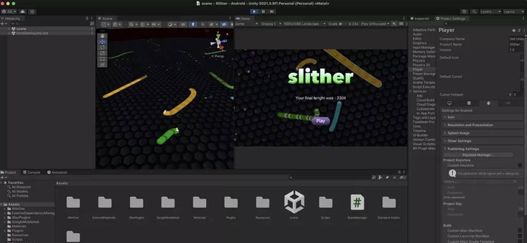 Slither IO Unity Game source code Get Unity Code
