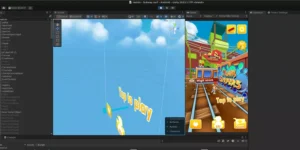 Subway Train Runner Dash Unity Game source code Get Unity Code