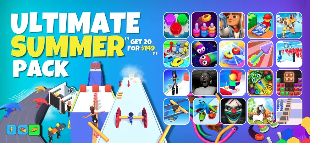 Ultimate Summer Pack Top 20 Unity Games Source Code Buy Now