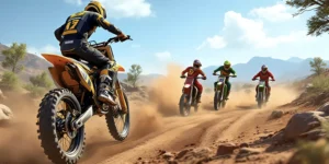 Motocross Racing Dirt Game source code Get Unity Code