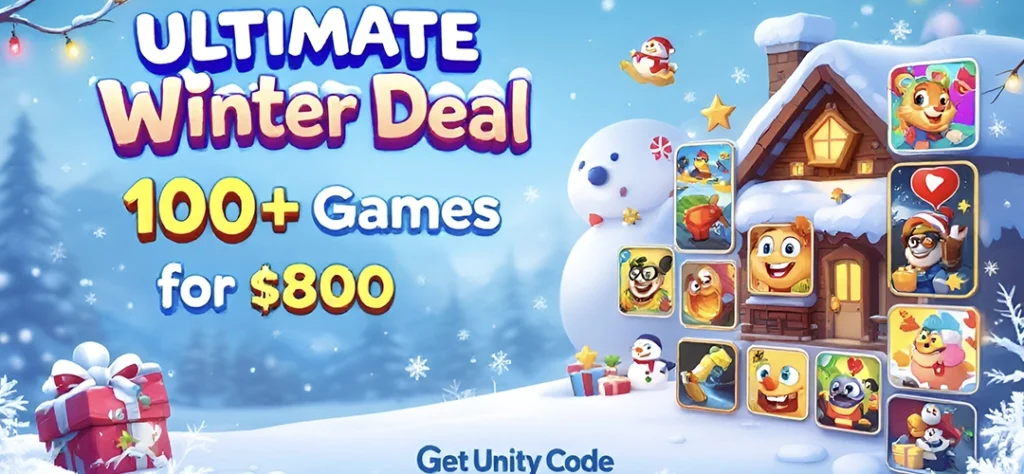 Ultimate Winter Deal - 800 Games Get Unity Code