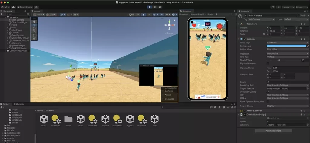 456 Survival 7 Challenge Game source code Get Unity Code