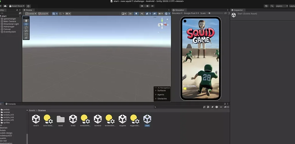 Squid Game 7 Challenge Game Buy Unity Source Code