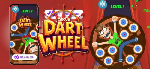 Circus Dart Wheel Game Buy Unity Source Code - Get Unity Code