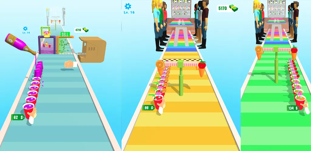 Party Cup Runner 3D Game Buy Unity Source Code - Get Unity Code