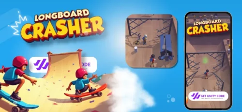 Longboard crasher Game Buy Unity Source Code - Get Unity Code