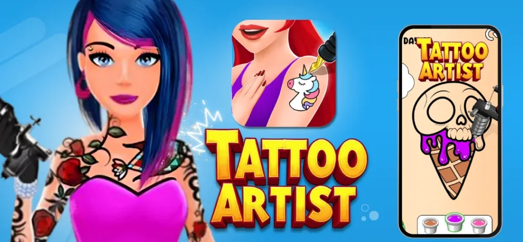 Tattoo Salon Game Buy Unity Source Code - Get Unity Code