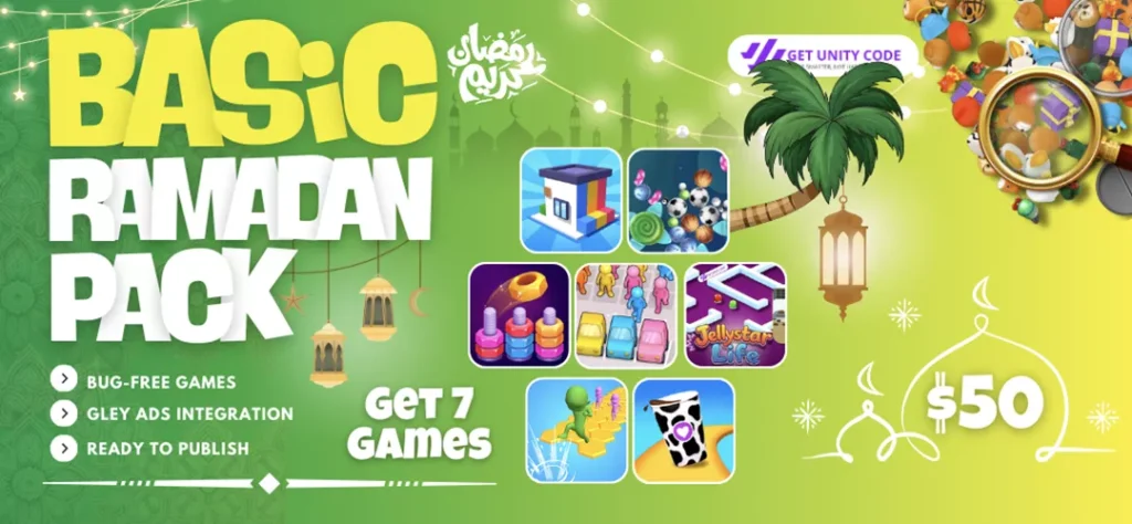 Basic Ramadan Pack Game Buy Unity Source Code - Get Unity Code