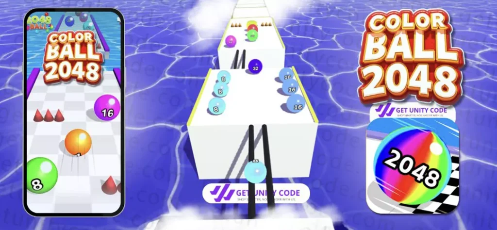 Color Ball Run 2048 Game Buy Unity Source Code - Get Unity Code