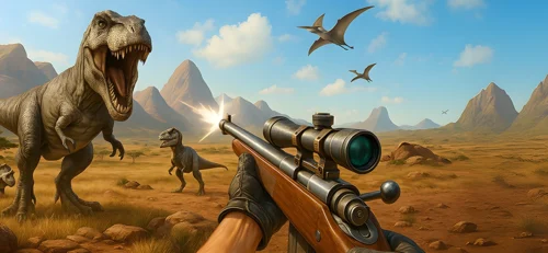 jurassic hunter game