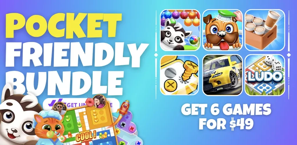 Pocket Friendly Pack Top 6 unity game Buy Unity Source Code - Get Unity Code