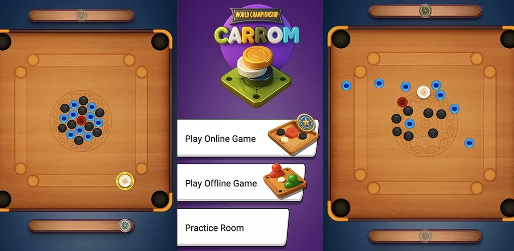 Carrom Multiplayer Game Unity Source Code - Get Unity Code
