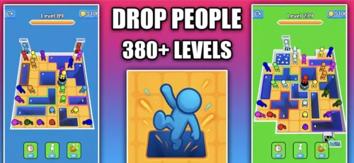 Drop Away People Hole Puzzle Game Unity Source Code - Get Unity Code