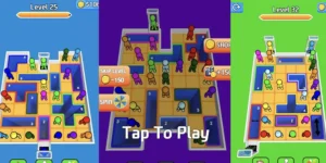 Drop Away People Hole Puzzle Game Unity Source Code - Get Unity Code