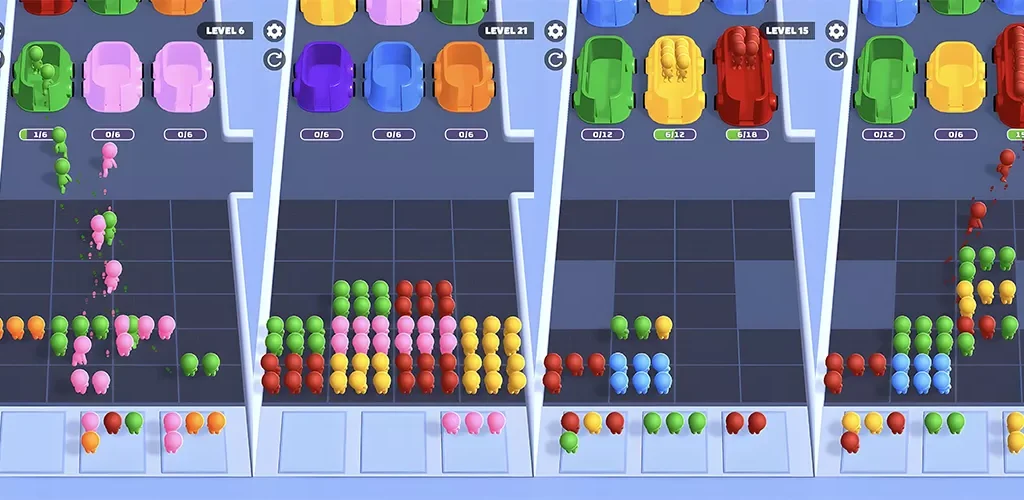 Drop People Bus Puzzle Game Unity Source Code - Get Unity Code