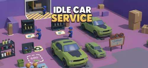 Auto Empire - Idle Car Service Game Unity Source Code - Get Unity Code