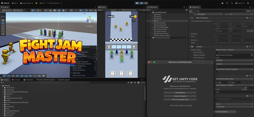 Fight Jam Game Unity Source Code - Get Unity Code