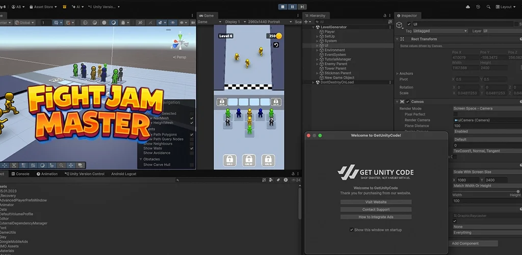 Fight Jam Game Unity Source Code - Get Unity Code