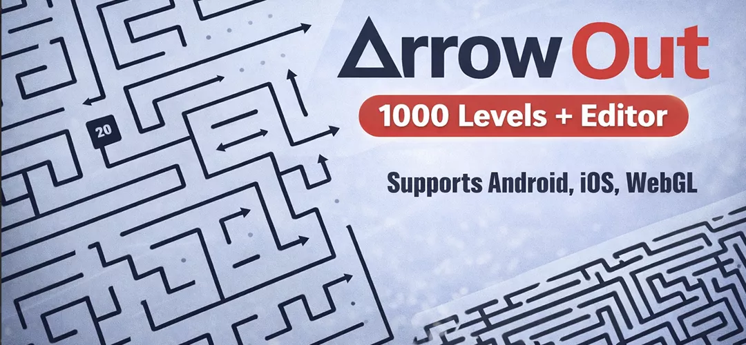 Arrow Out Puzzle Game Buy Unity Source Code