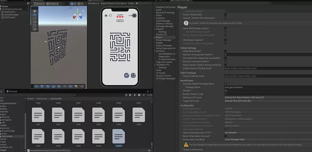 Arrow Out Puzzle Game Unity Source Code - Get Unity Code