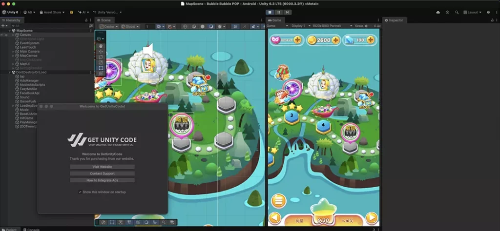 Bubble Rescue Elf Game Unity Source Code - Get Unity Code
