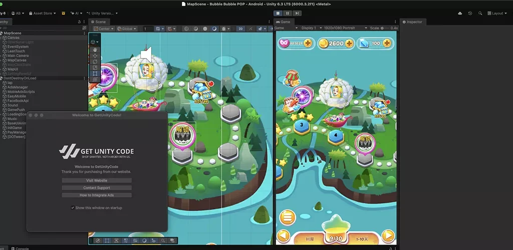 Bubble Rescue Elf Game Unity Source Code - Get Unity Code