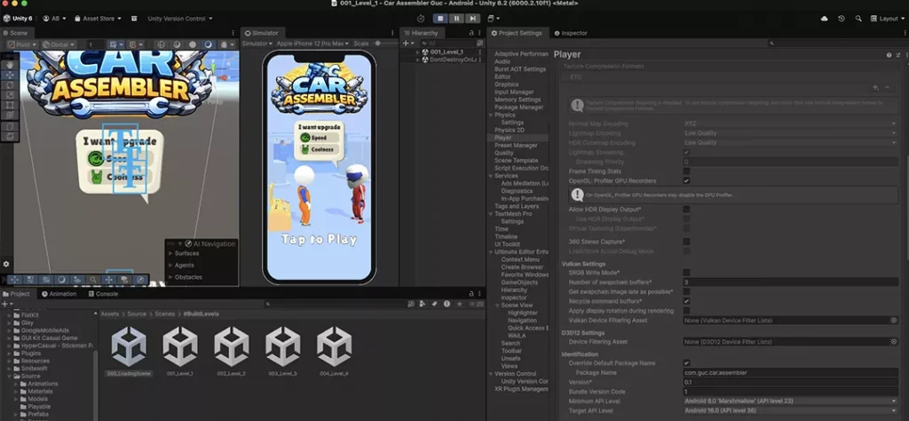Car Assembler 3D Game Unity Source Code - Get Unity Code