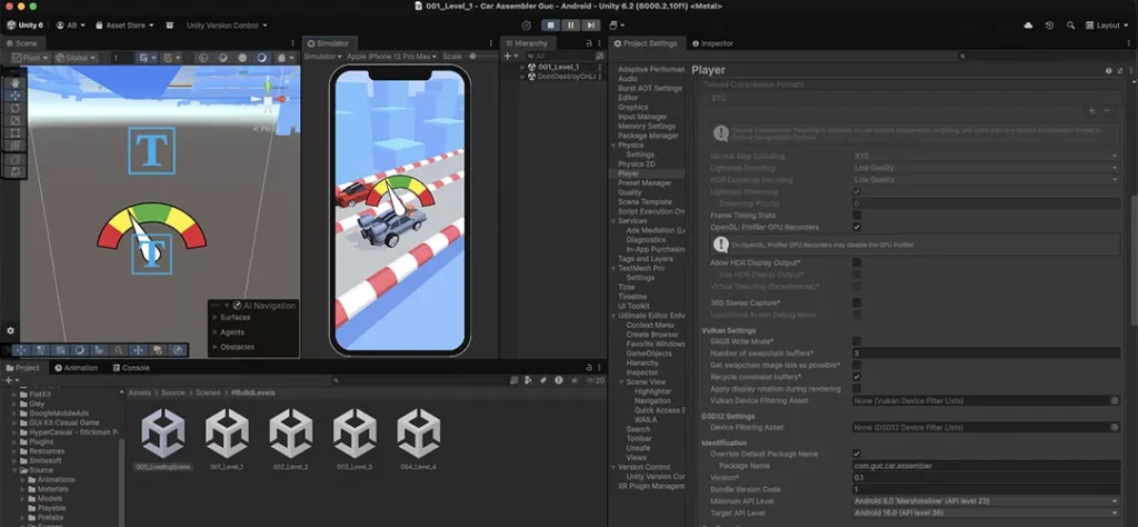 Car Assembler 3D Game Unity Source Code - Get Unity Code