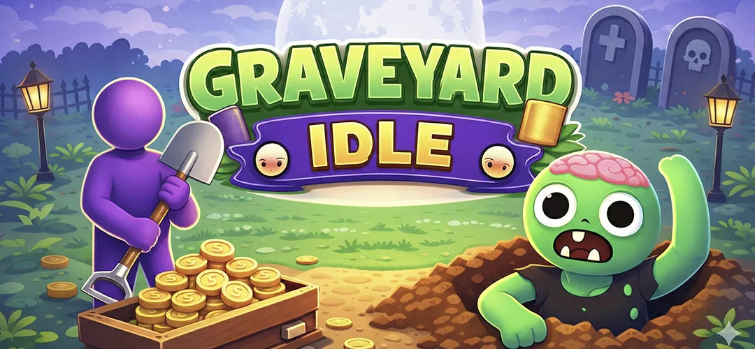 Graveyard Idle Game – Unity Game Source Code