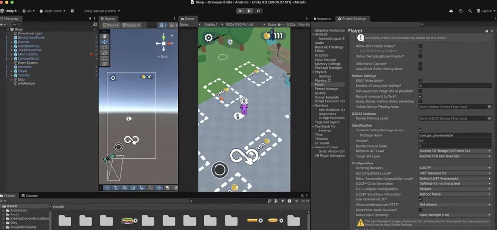 Graveyard Idle Game Unity Source Code - Get Unity Code