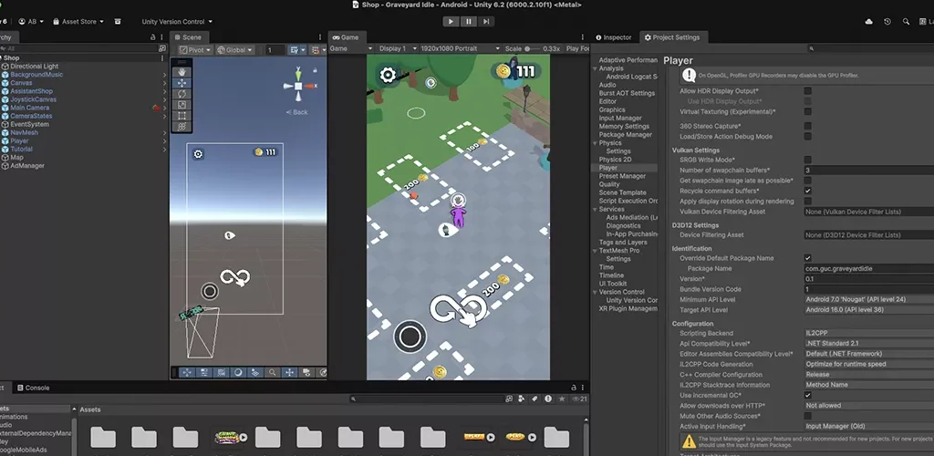 Graveyard Idle Game Unity Source Code - Get Unity Code