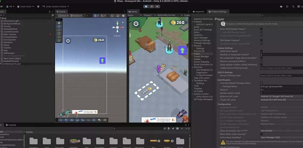 Graveyard Idle Game Unity Source Code - Get Unity Code