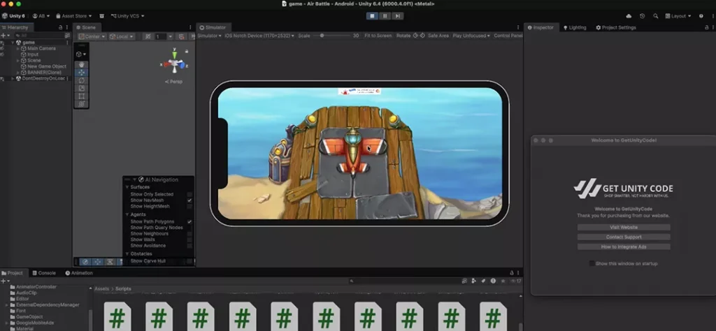 Air Battle Fight Game Unity Source Code - Get Unity Code