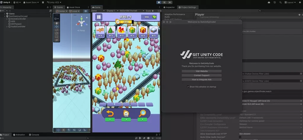 Object Finder & Match 3 Game Unity Source Code - Get Unity Code