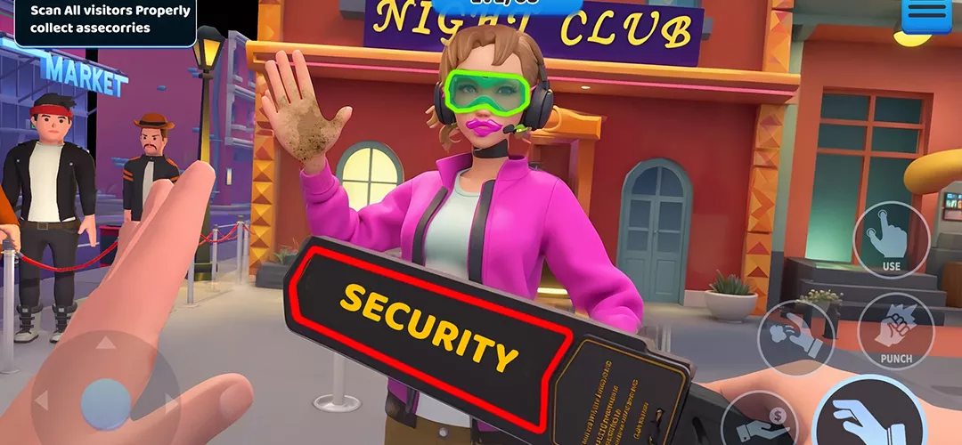 Club Security Duty Simulator Game Buy Unity Games