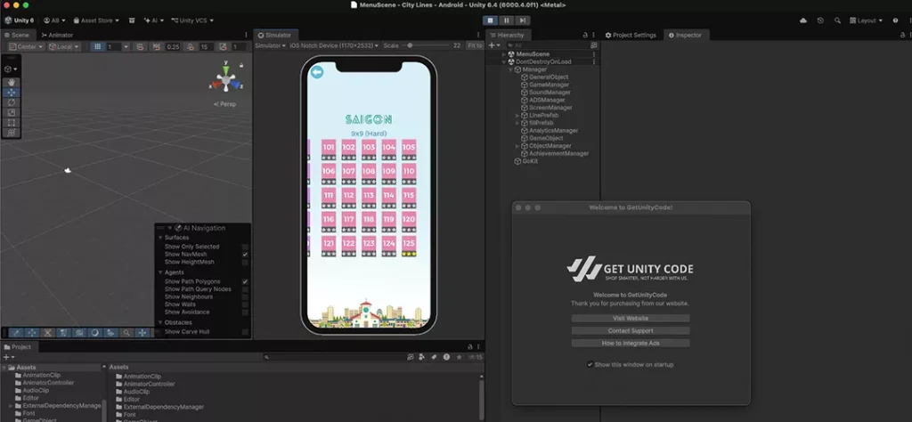 City Lines Game Unity Source Code - Get Unity Code