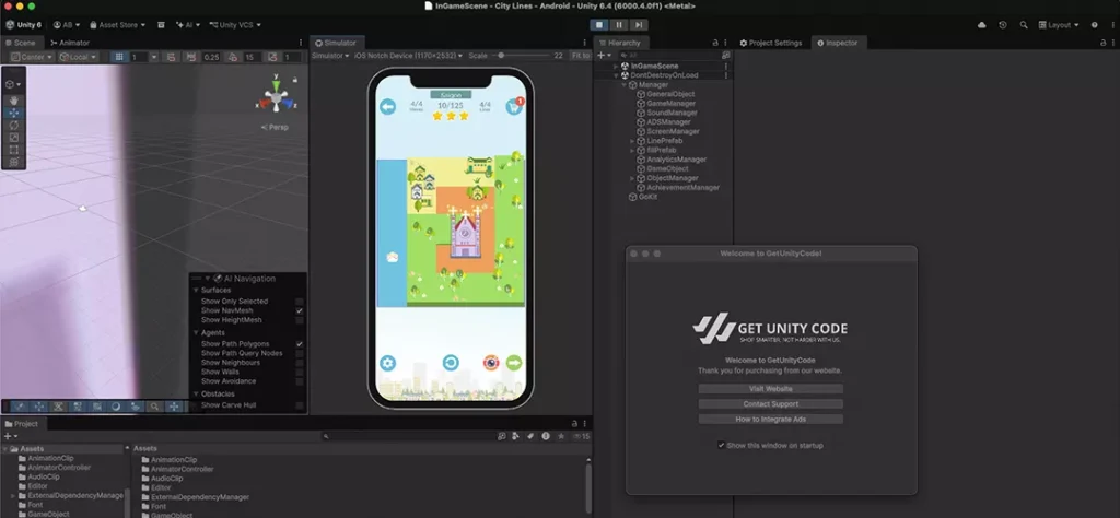 City Lines Game Unity Source Code - Get Unity Code
