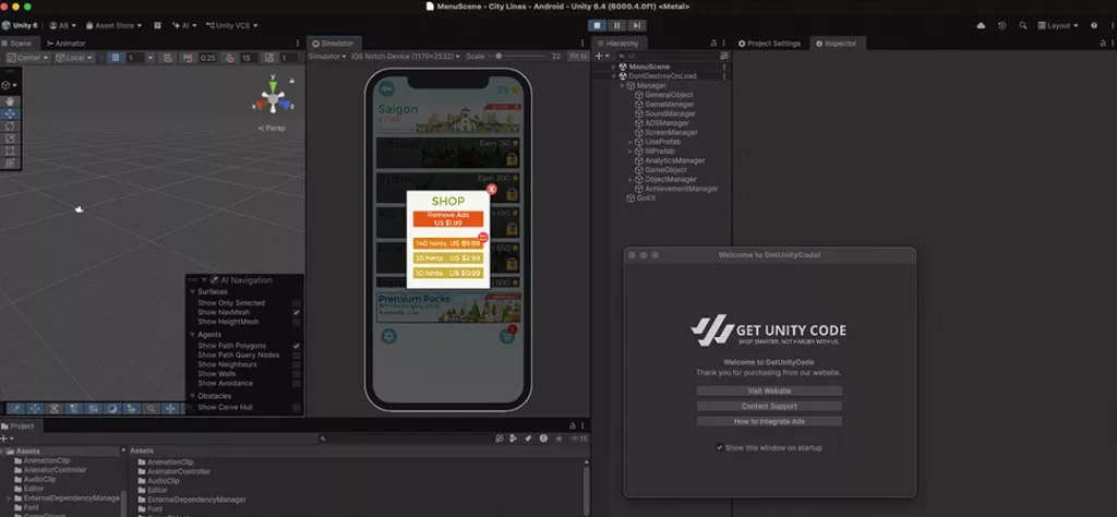City Lines Game Unity Source Code - Get Unity Code