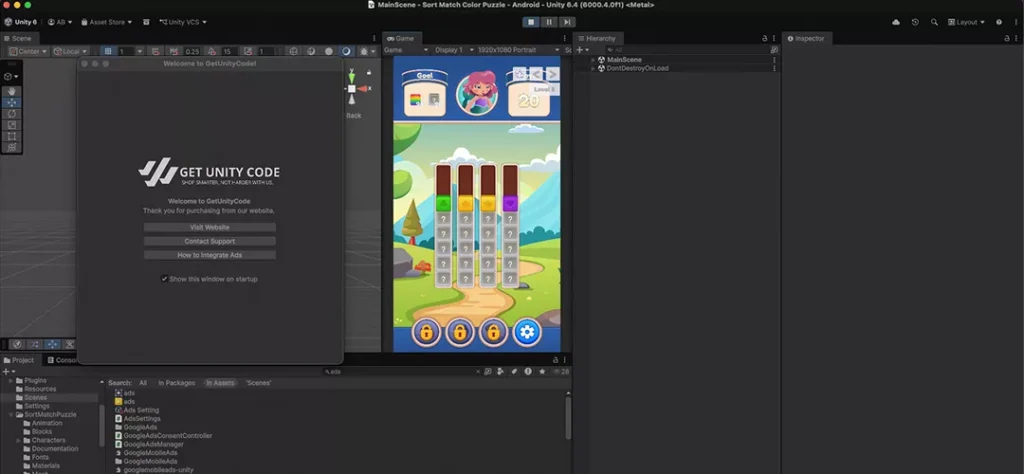Sort Match: Color Block Puzzle Game Unity Source Code - Get Unity Code