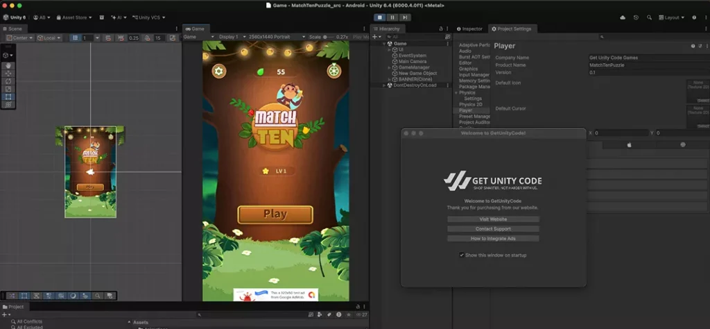 Match Ten - Number Puzzle Game Unity Source Code - Get Unity Code