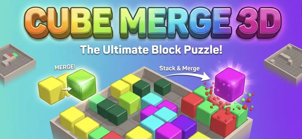 Jelly Cube Merge 3D Game Unity Source Code - Get Unity Code