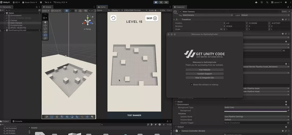 Jelly Cube Merge 3D Game Unity Source Code - Get Unity Code