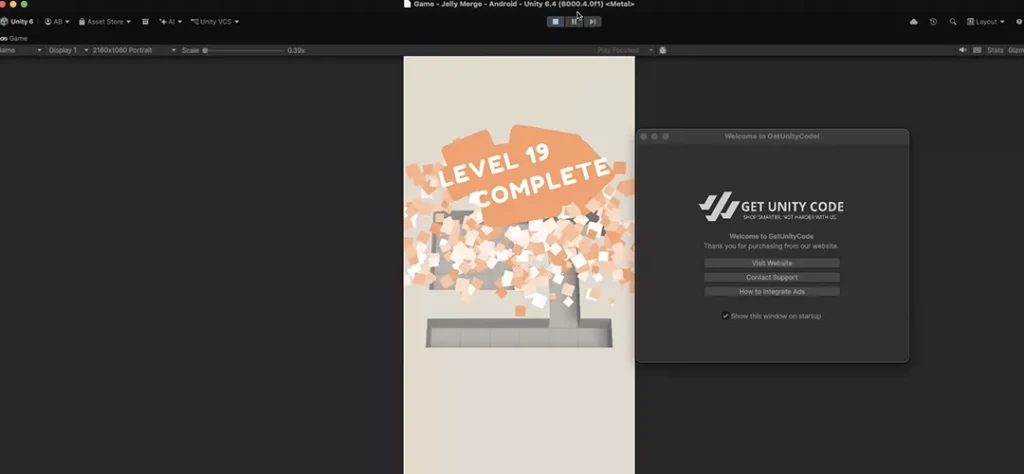 Jelly Cube Merge 3D Game Unity Source Code - Get Unity Code