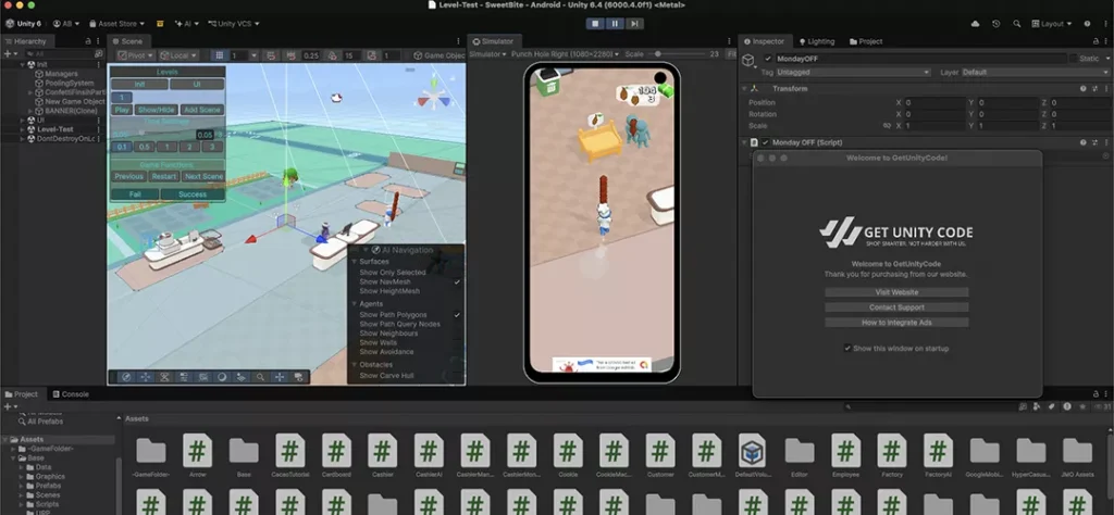 Sweet Shop Idle Game Unity Source Code - Get Unity Code