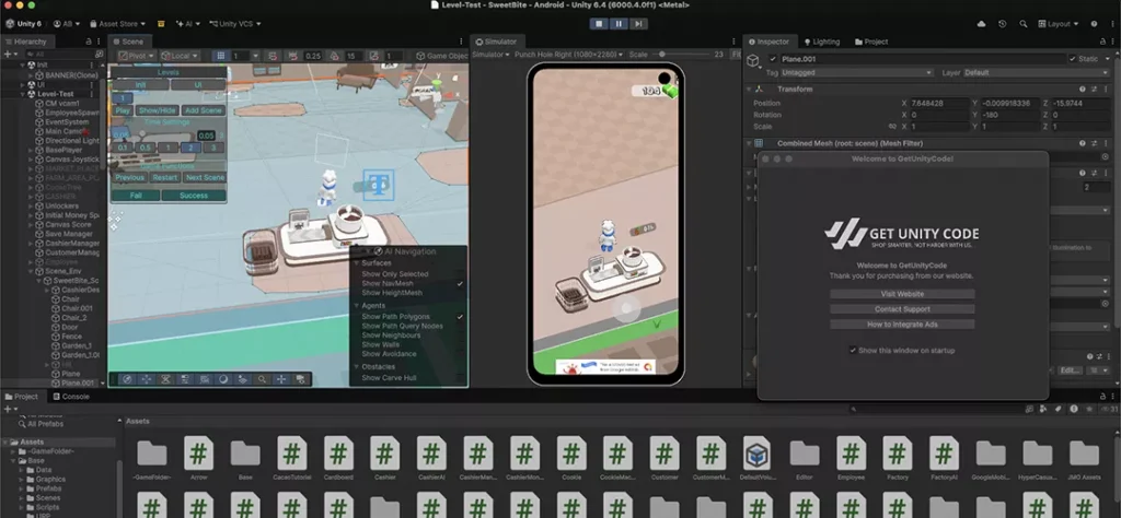 Sweet Shop Idle Game Unity Source Code - Get Unity Code